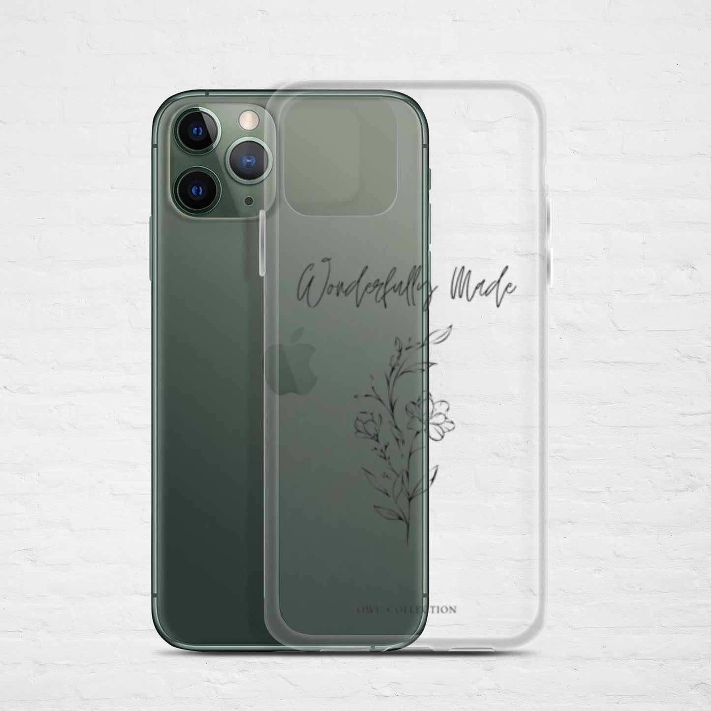 "Wonderfully Made" Clear Case for iPhone®