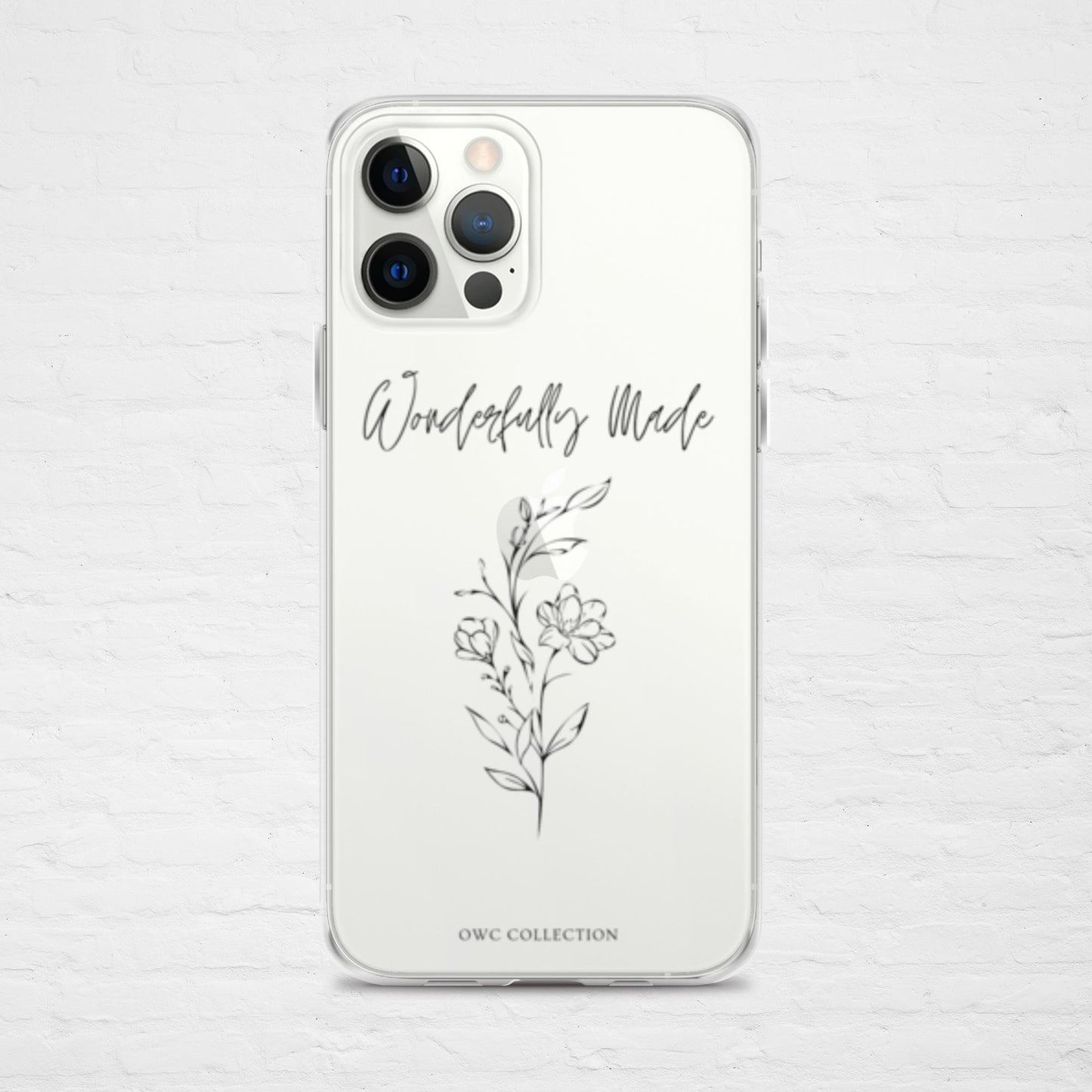 "Wonderfully Made" Clear Case for iPhone®