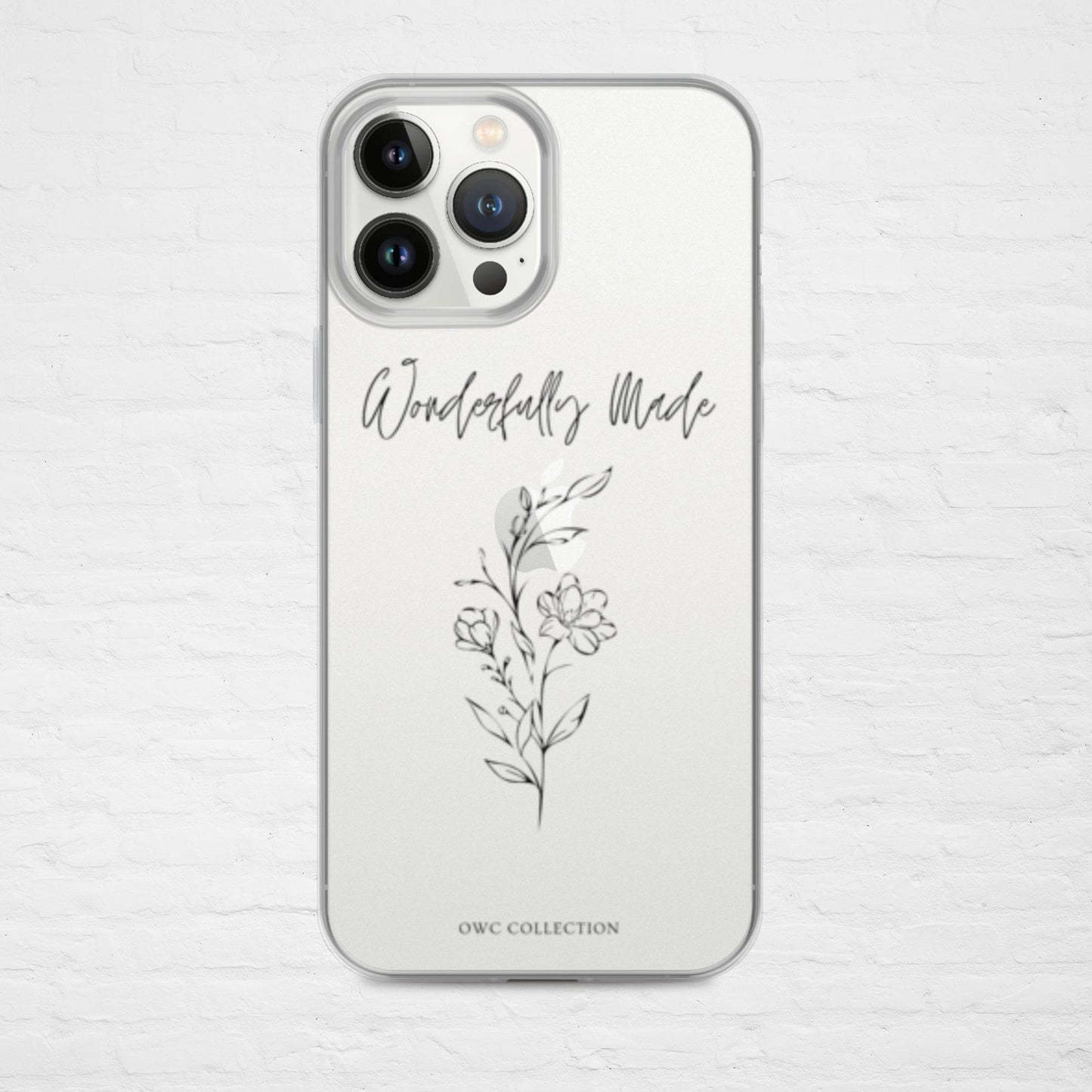 "Wonderfully Made" Clear Case for iPhone®