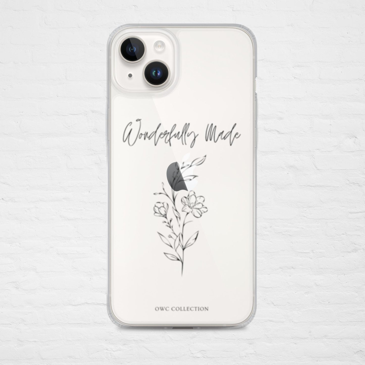 "Wonderfully Made" Clear Case for iPhone®