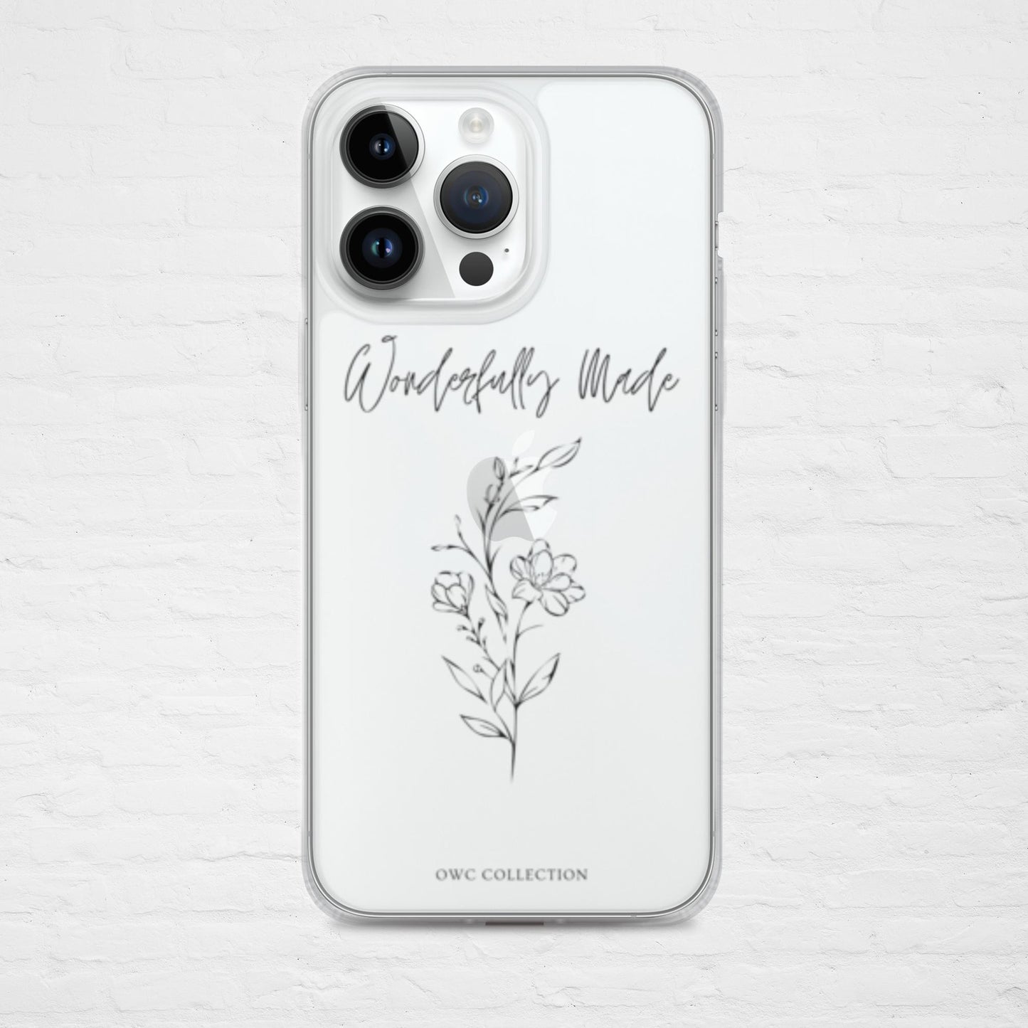 "Wonderfully Made" Clear Case for iPhone®