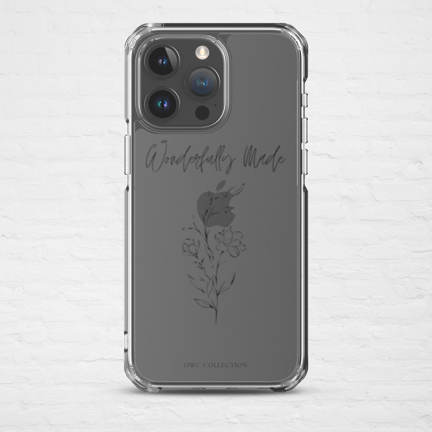 "Wonderfully Made" Clear Case for iPhone®