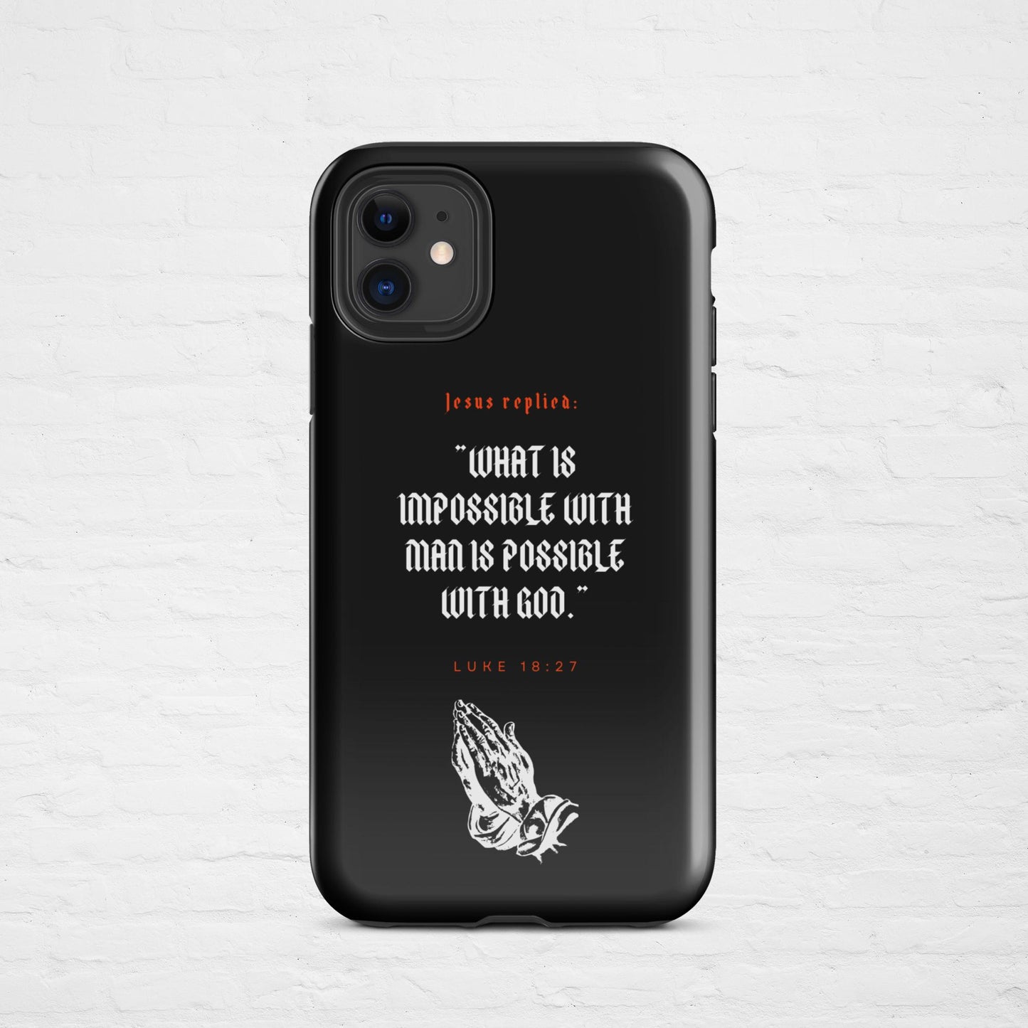 "SHE WILL NOT FALL"  Case for iPhone®