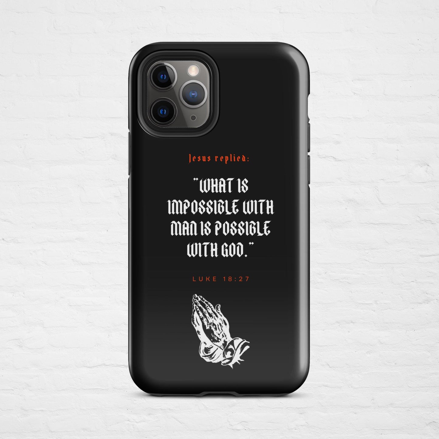 "SHE WILL NOT FALL"  Case for iPhone®