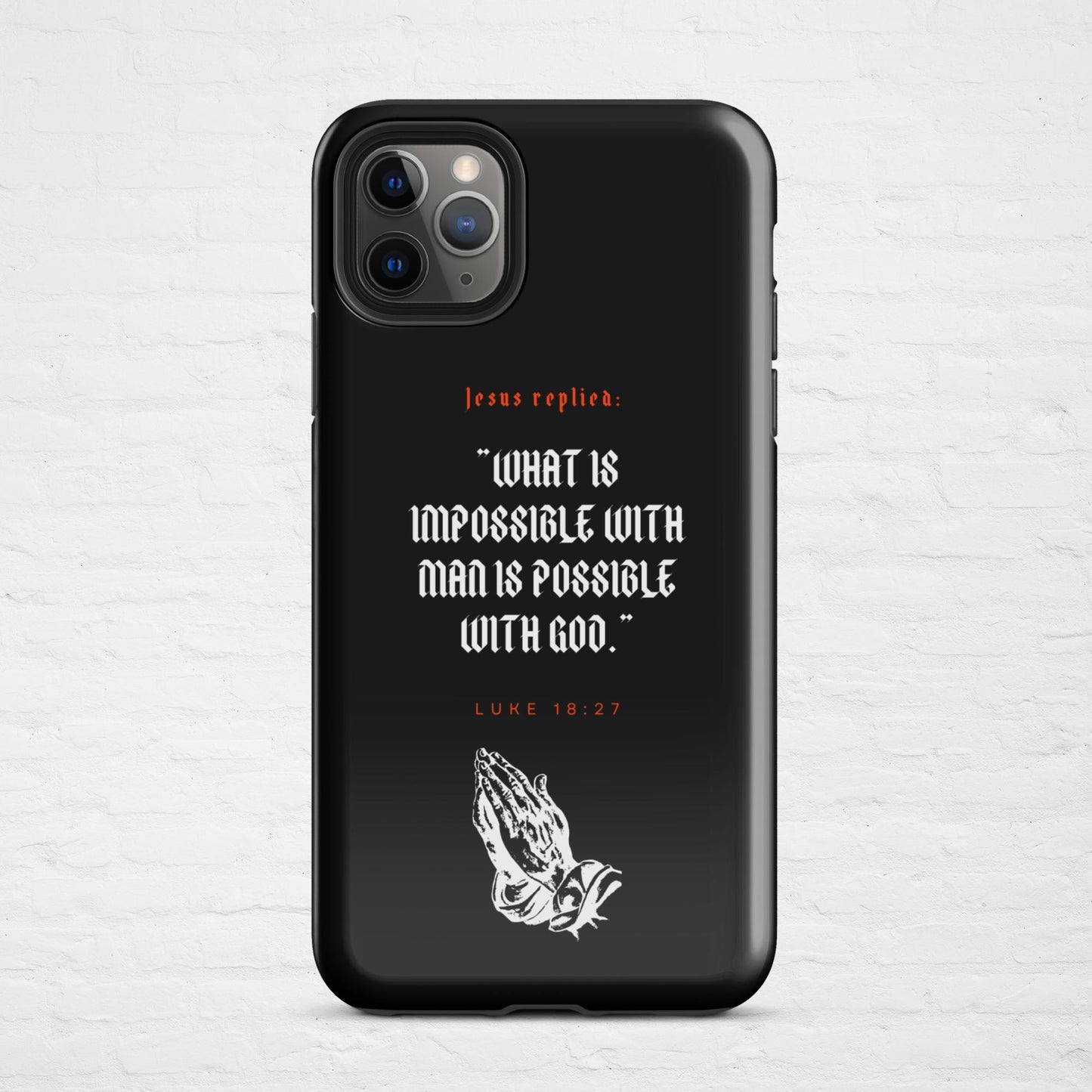 "SHE WILL NOT FALL"  Case for iPhone®