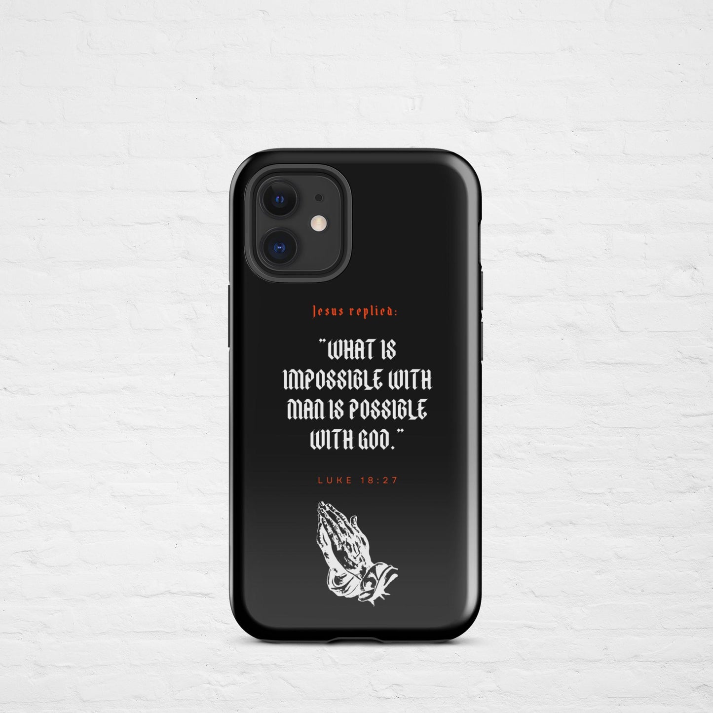 "SHE WILL NOT FALL"  Case for iPhone®