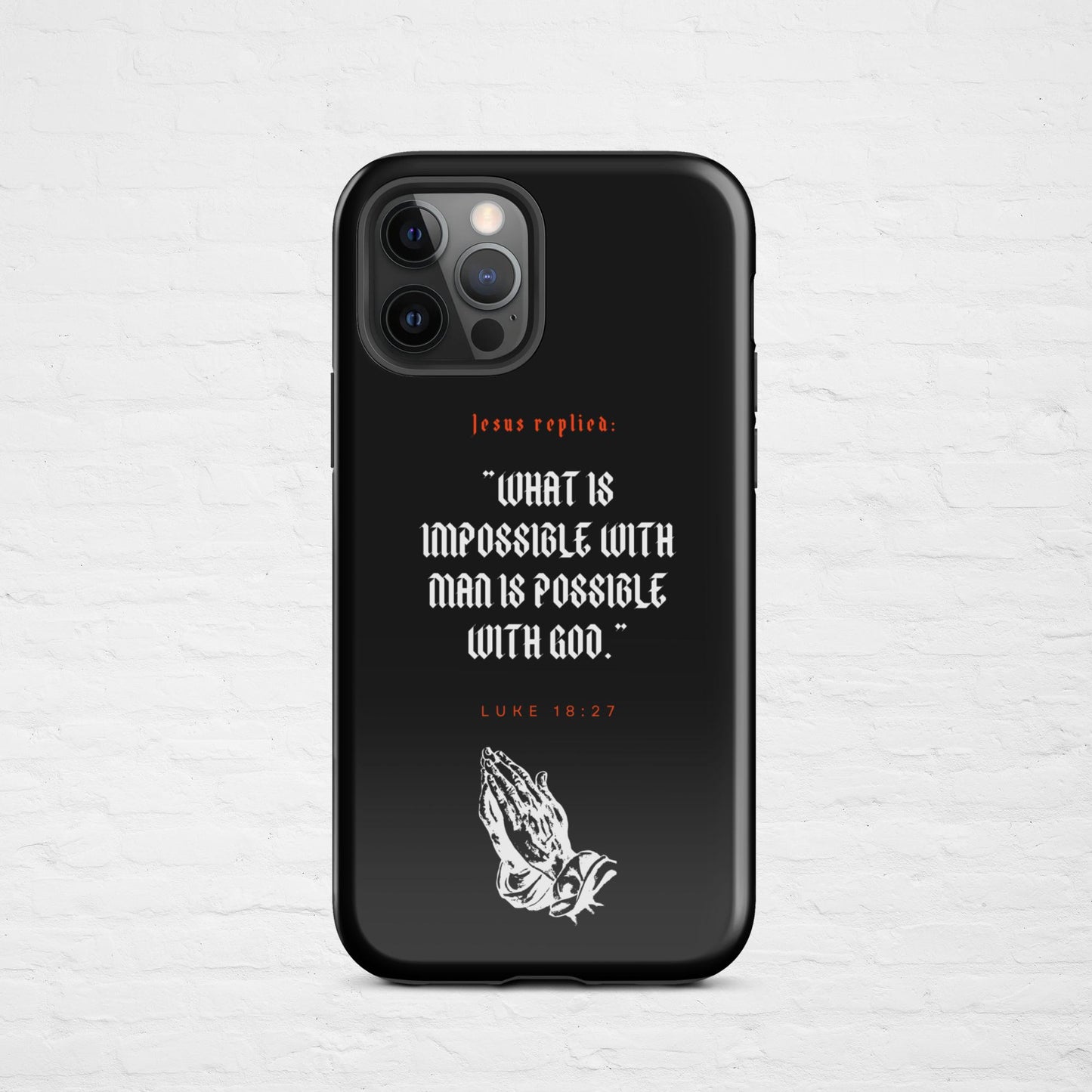 "SHE WILL NOT FALL"  Case for iPhone®