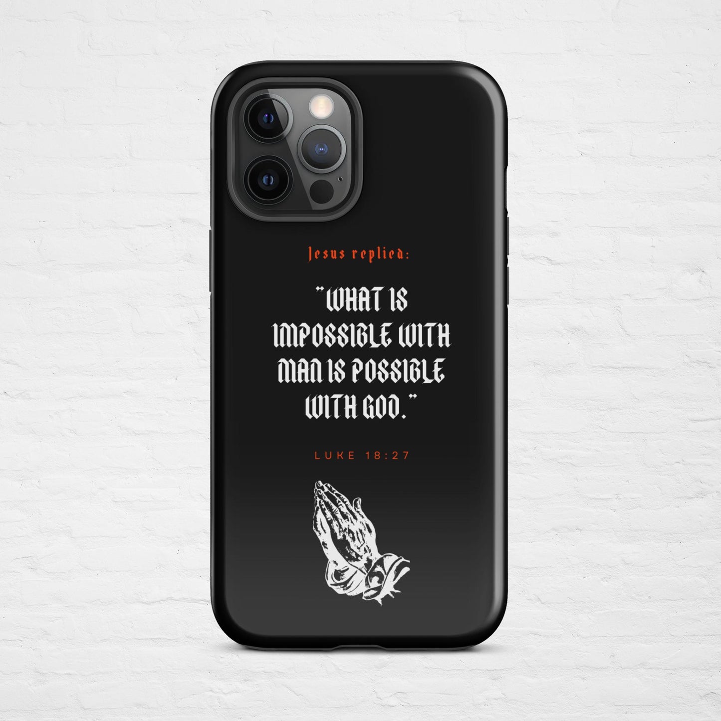 "SHE WILL NOT FALL"  Case for iPhone®