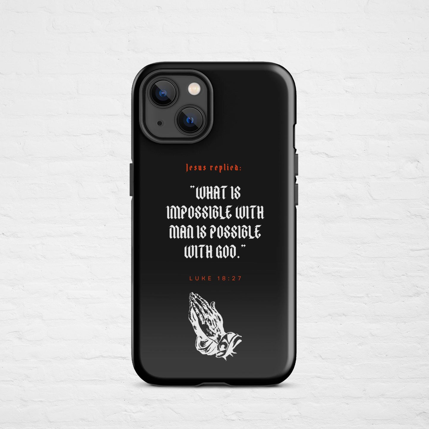 "SHE WILL NOT FALL"  Case for iPhone®