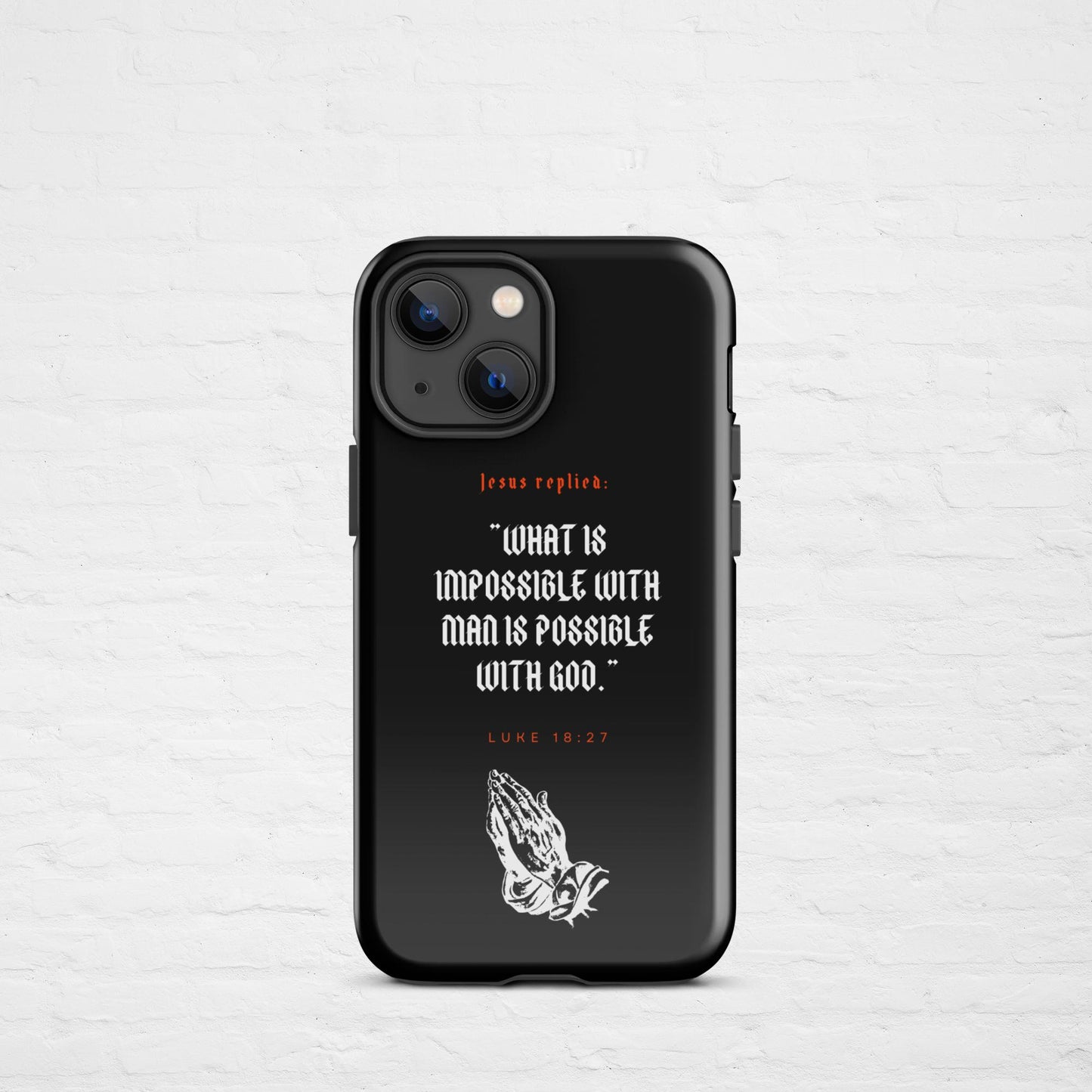 "SHE WILL NOT FALL"  Case for iPhone®