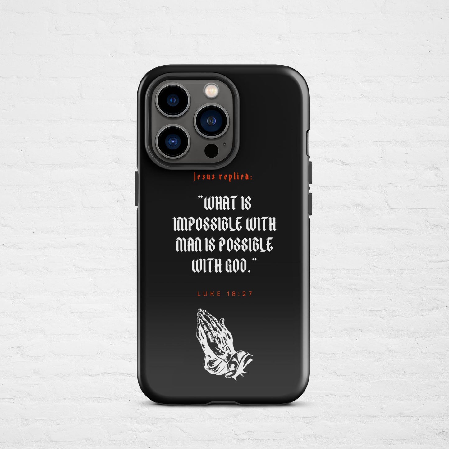 "SHE WILL NOT FALL"  Case for iPhone®