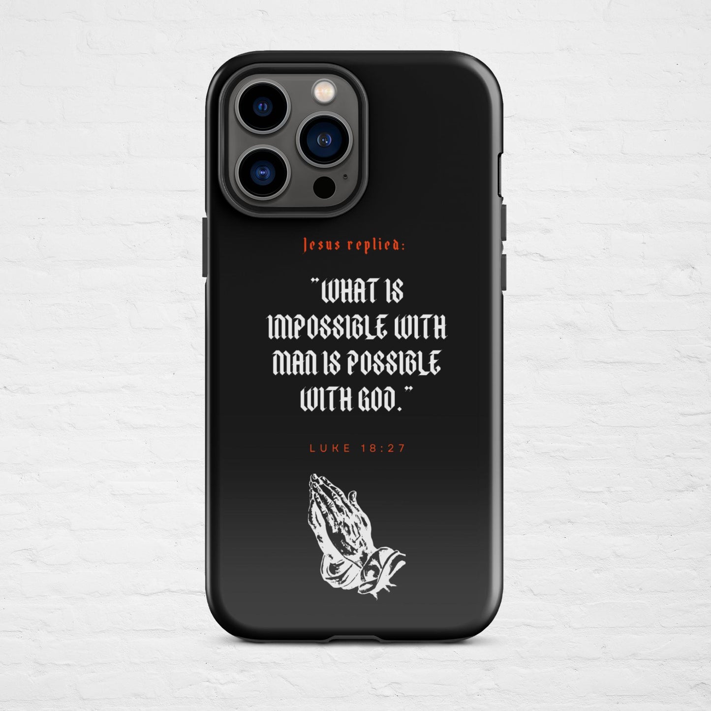 "SHE WILL NOT FALL"  Case for iPhone®