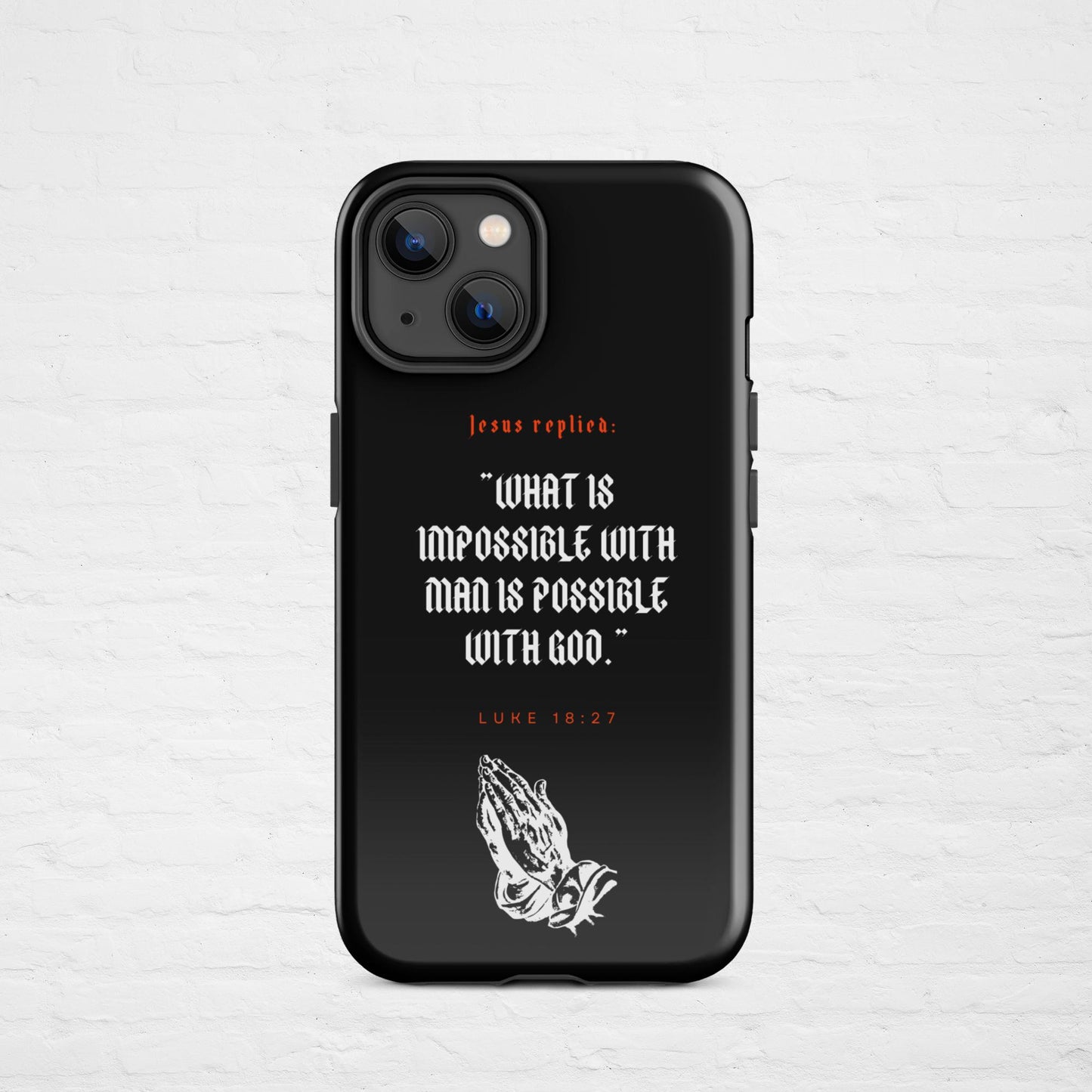 "SHE WILL NOT FALL"  Case for iPhone®