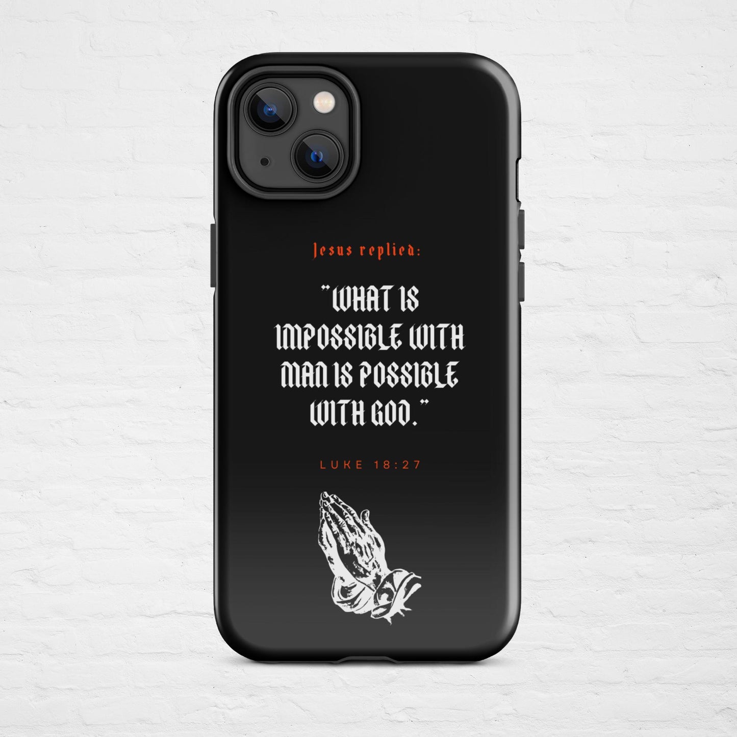 "SHE WILL NOT FALL"  Case for iPhone®