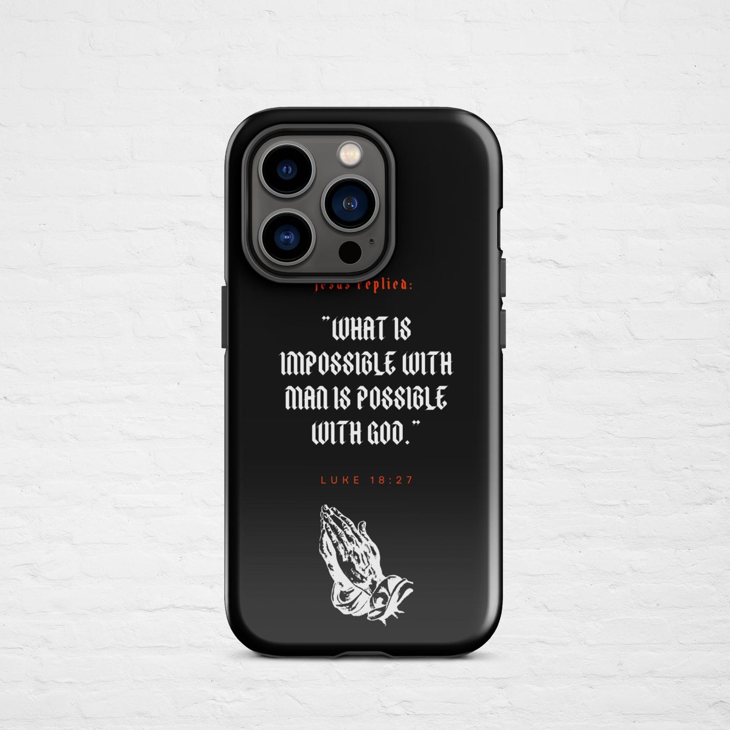 "SHE WILL NOT FALL"  Case for iPhone®