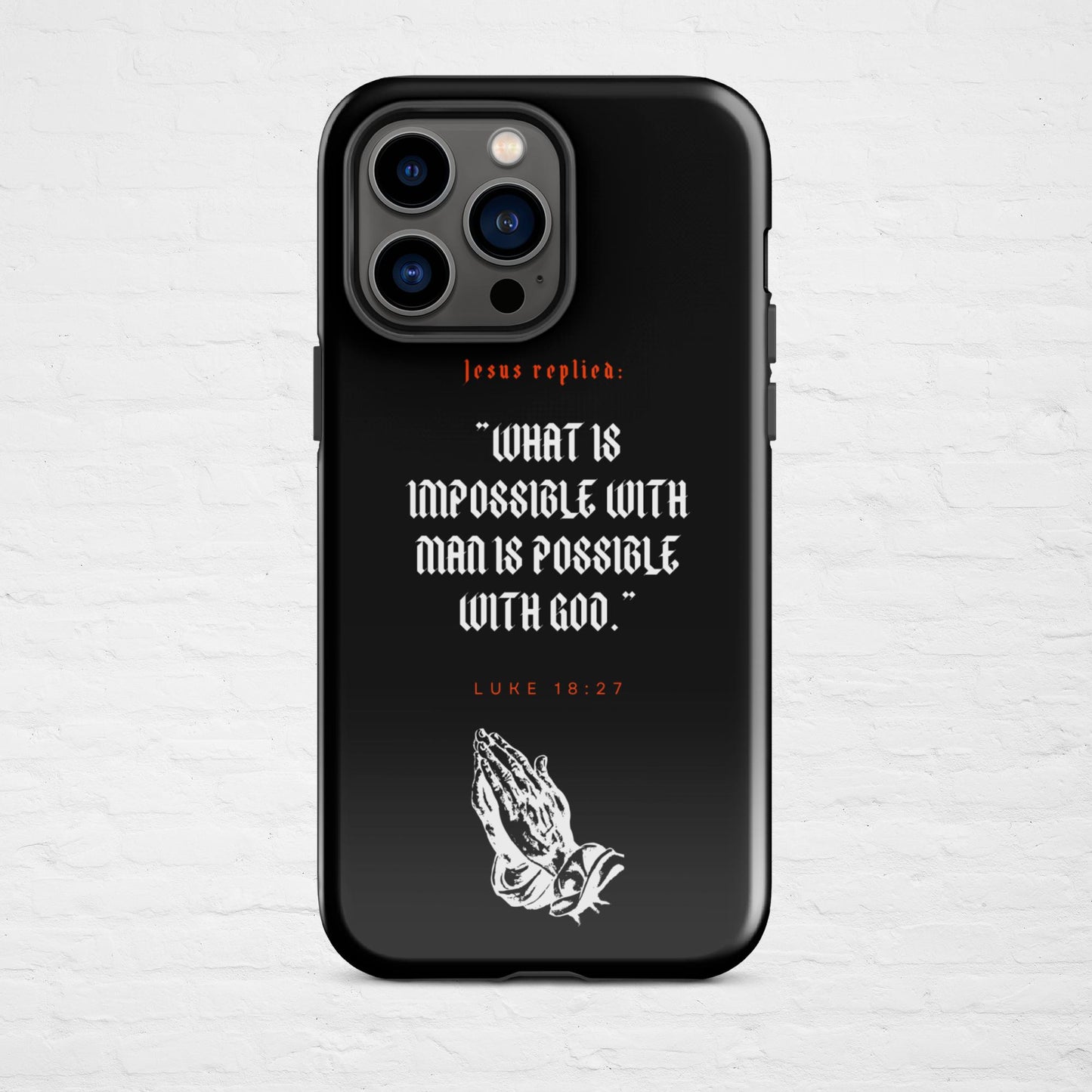 "SHE WILL NOT FALL"  Case for iPhone®