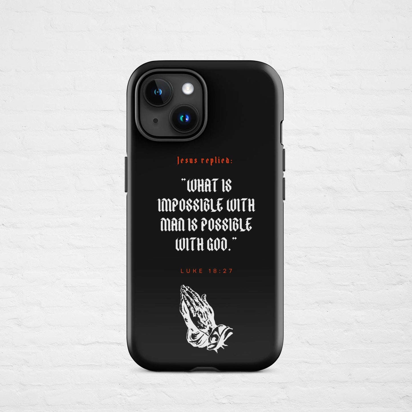 "SHE WILL NOT FALL"  Case for iPhone®