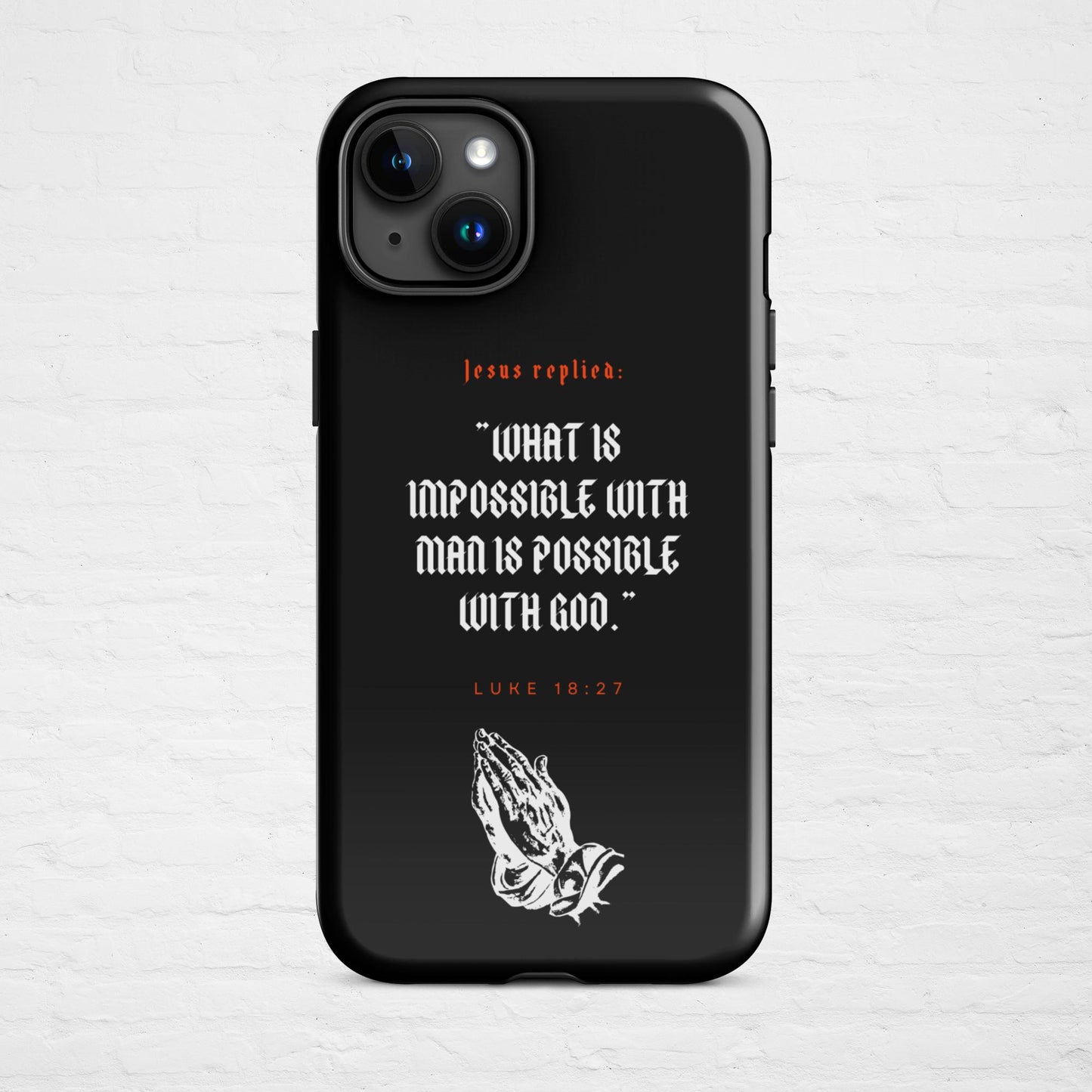 "SHE WILL NOT FALL"  Case for iPhone®