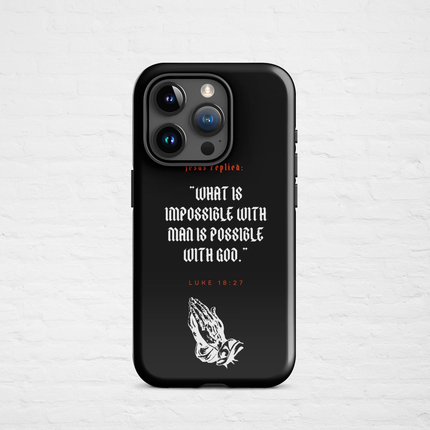 "SHE WILL NOT FALL"  Case for iPhone®