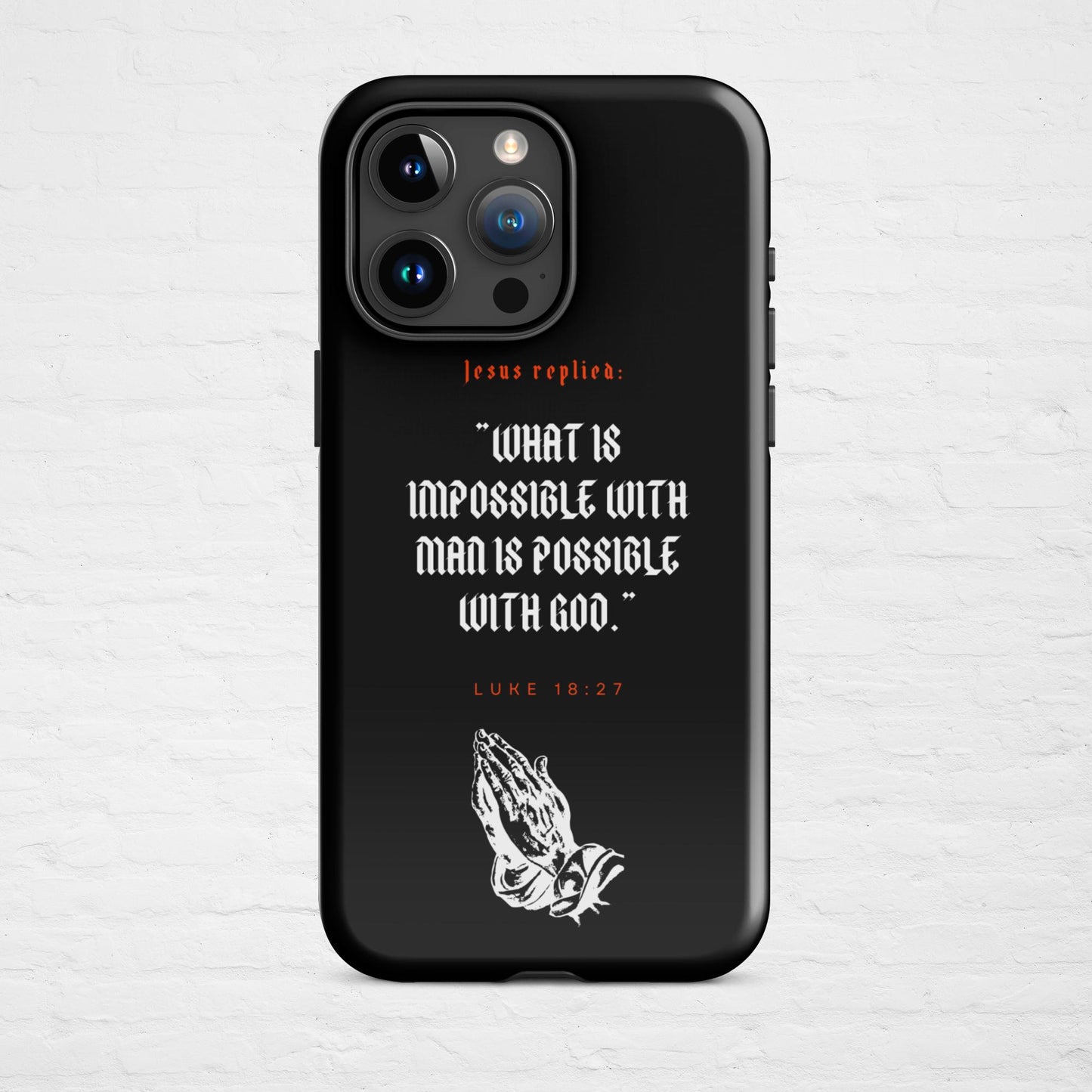 "SHE WILL NOT FALL"  Case for iPhone®